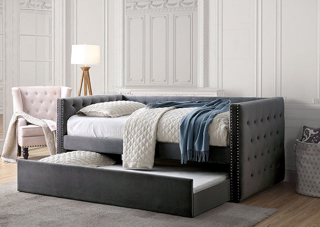 Susanna Daybed W/ Trundle, Gray - view 2