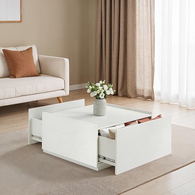 Hyde Coffee Table, White - view 2