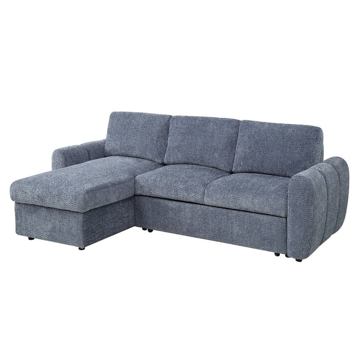 Nuriel Reversible Sectional Sofa w/Sleeper &amp; Storage – view 3