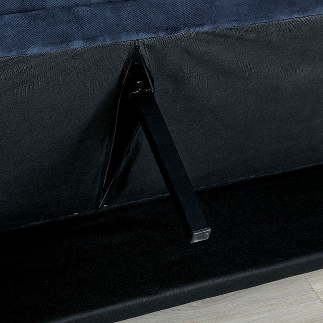 Saratoga Futon Sofa, Navy - view 4