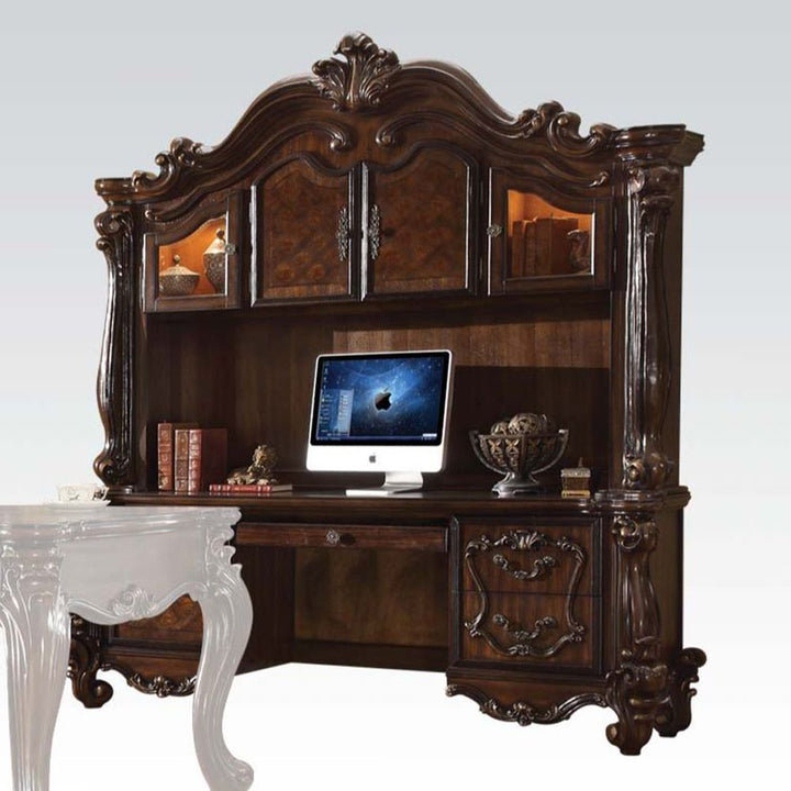 Versailles Executive Computer Desk W/Hutch – view 2