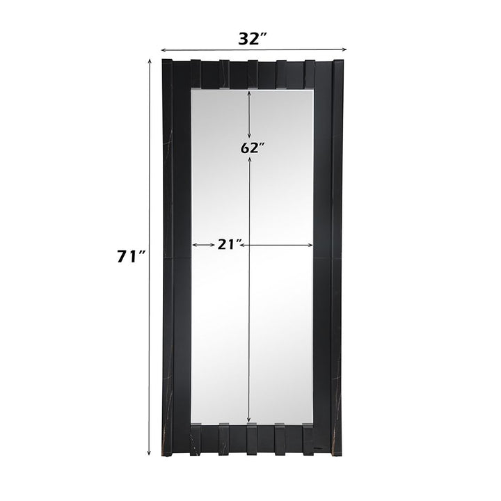 Dara Floor Mirror – dimensions diagram