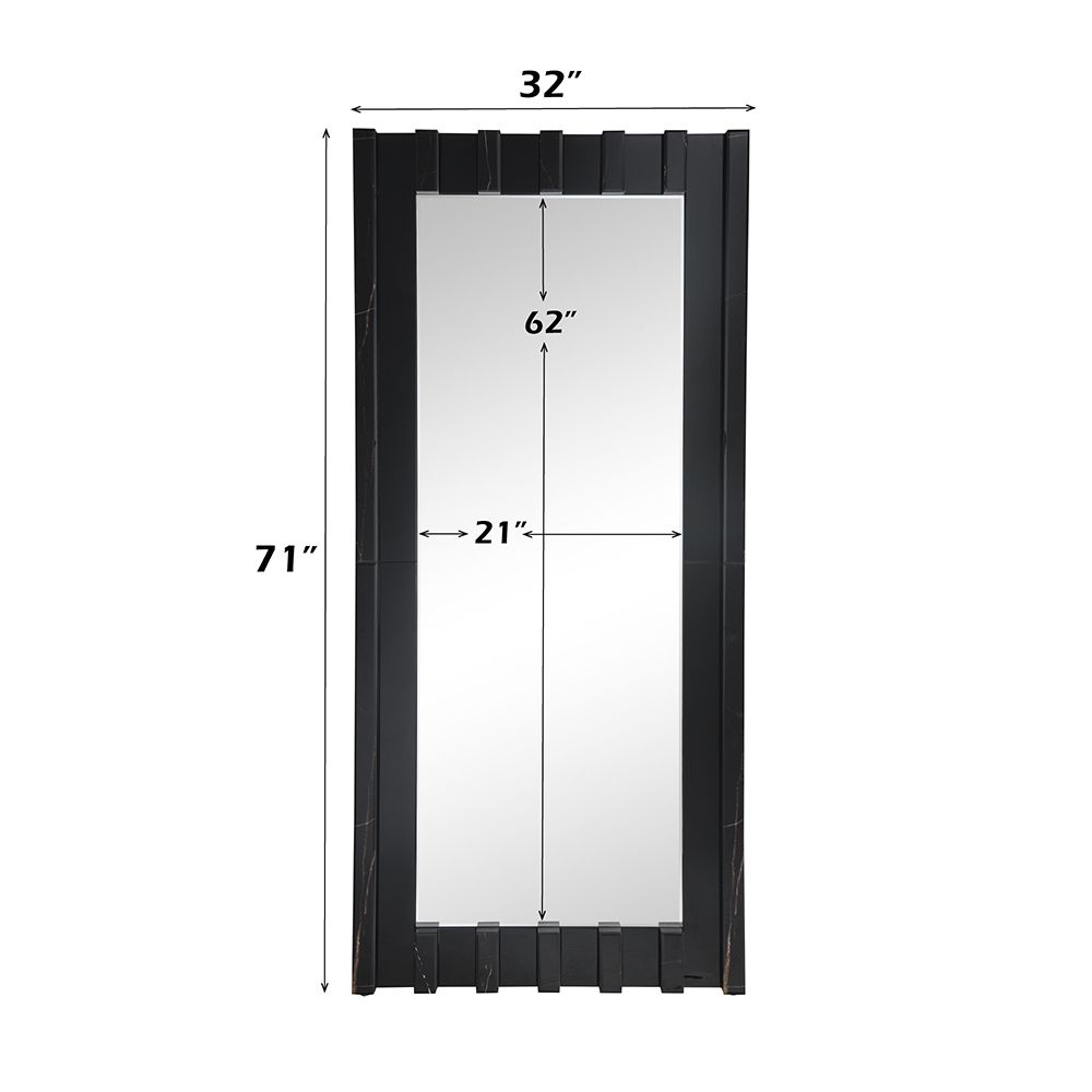 Dara Floor Mirror – dimensions diagram