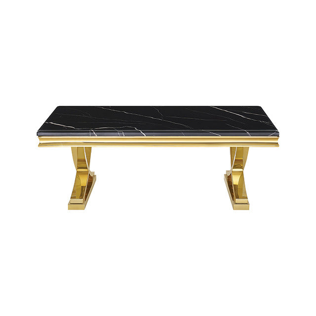 Wettingen Coffee Table, Black/Gold