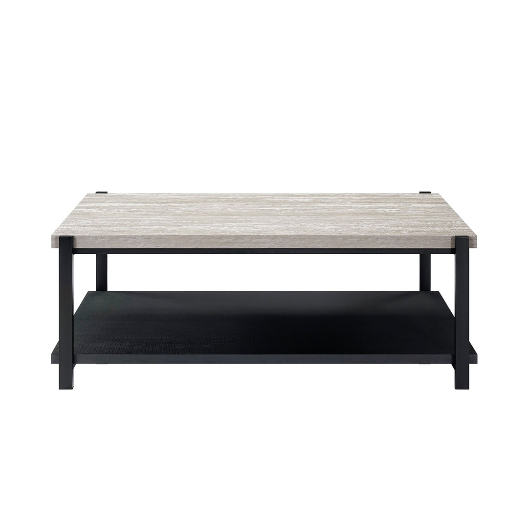Linea  3 Pc Occasional Set- 1 Coffee & 2 End Tables-Lt Gray F