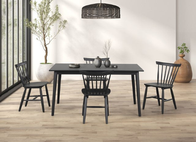 Beale Dining Table, Black - view 4