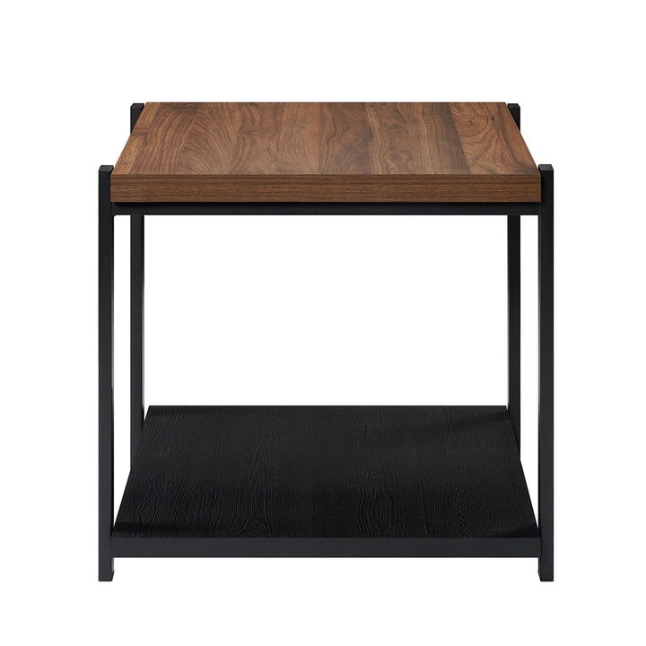Linea 3 Pc Occasional Set- 1 Coffee &amp; 2 End Tables-Brown