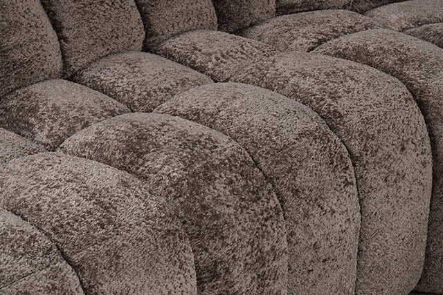 Hieronymus Power Sectional, Dark Brown
