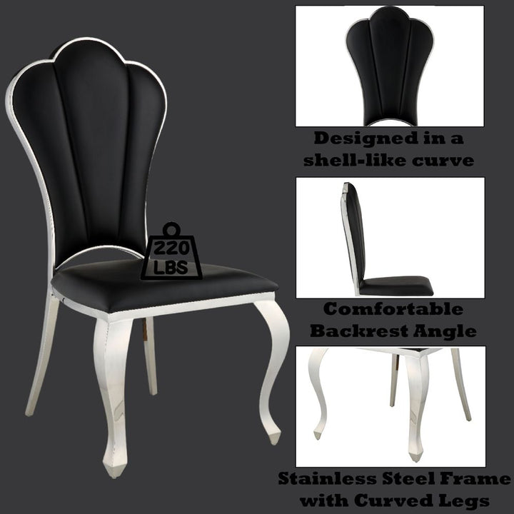 Cyrene Side Chair (Set-2) – features callout