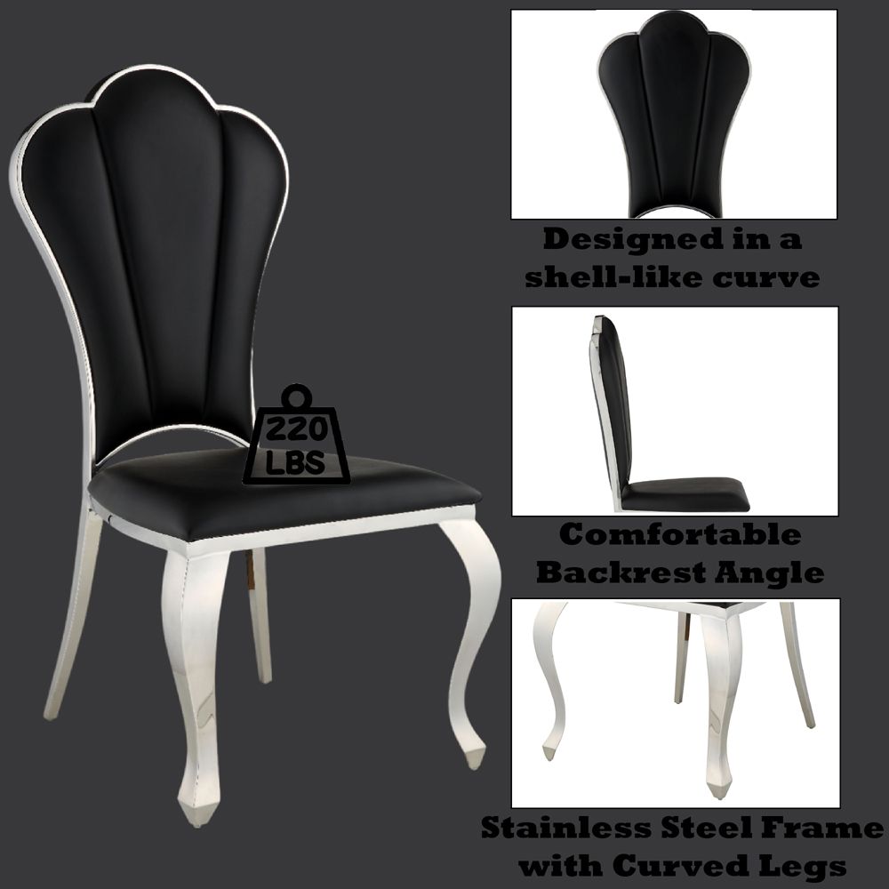 Cyrene Side Chair (Set-2) – features callout