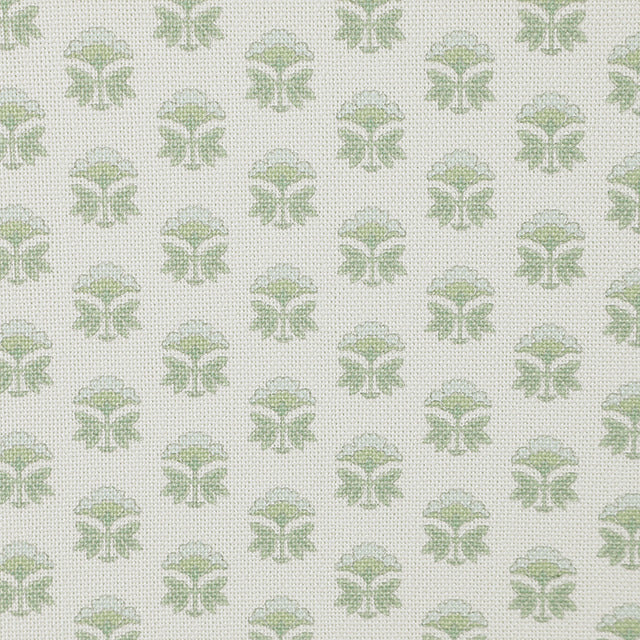 Canterbury Dining Chair, Seaside Cabbage Rose Green/White - view 7