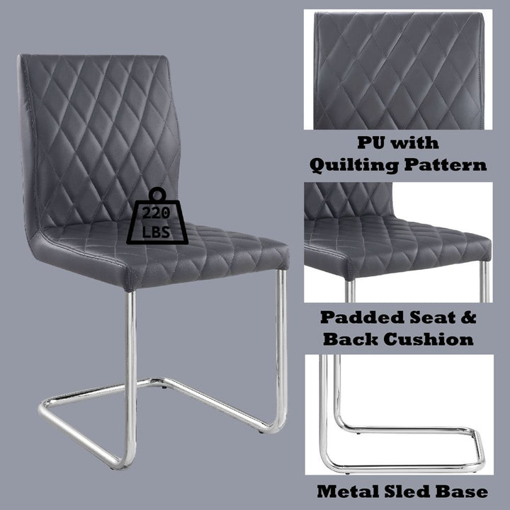 Ansonia Side Chair (Set-2) – features callout