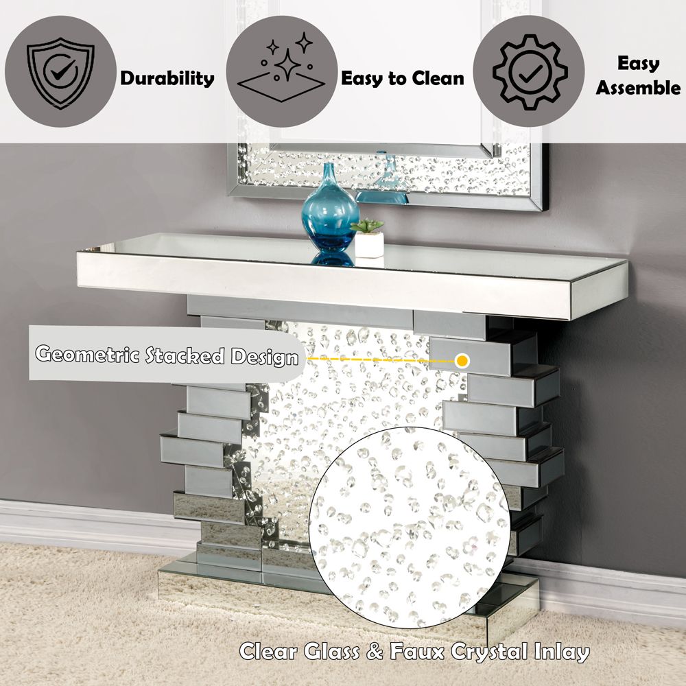 Nysa Console Table – features callout