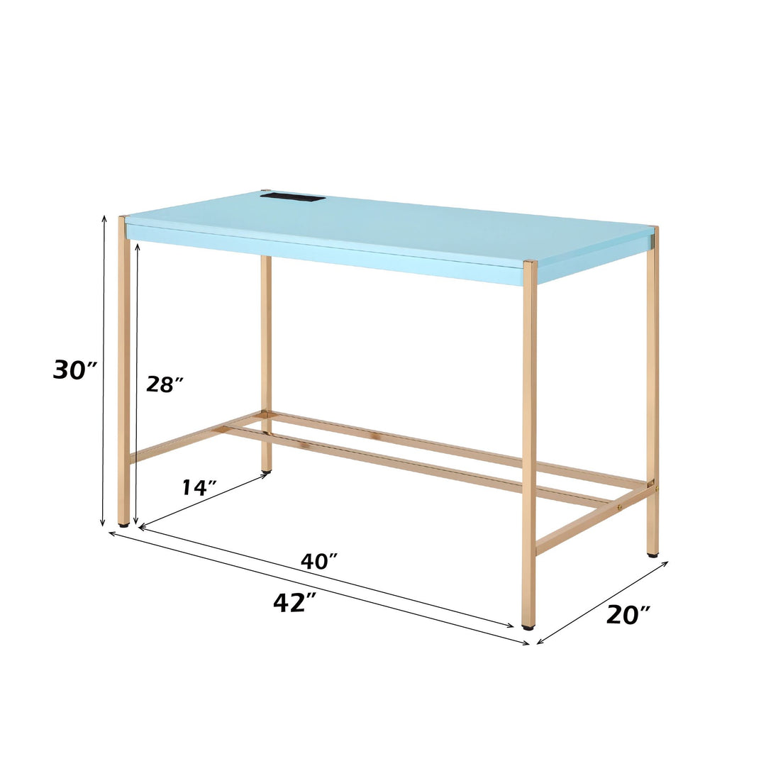 Midriaks Writing Desk W/USB – dimensions diagram