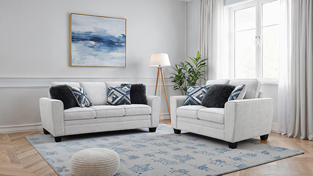 Enea Sofa, Light Gray - view 6