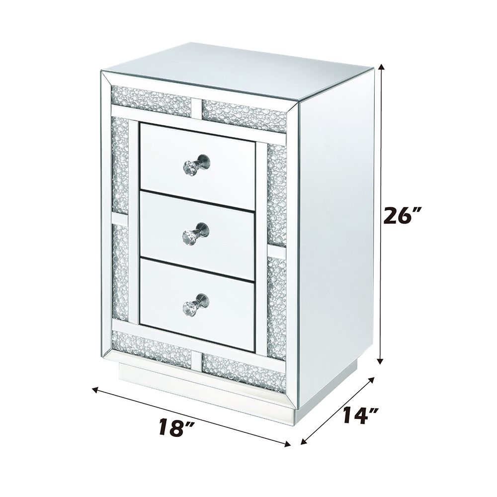 Mallika Accent Table – line drawing
