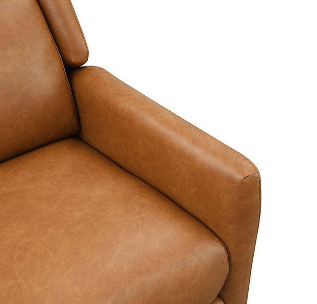Psyche Pushback Recliner, Brown - view 2