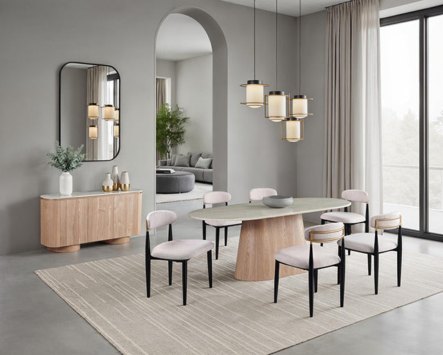Orlandi Oval Dining Table - view 3