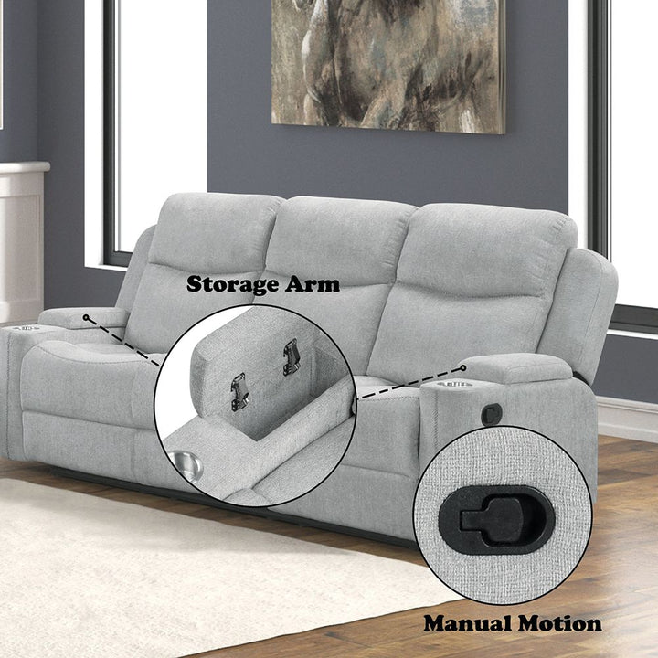 Galya Motion Sofa – features callout