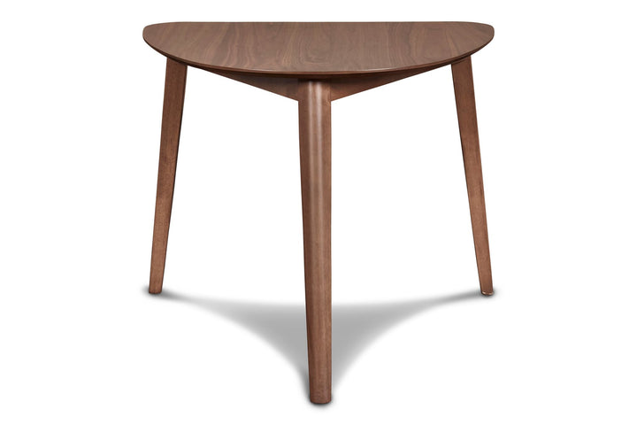 Oscar Corner Table-Walnut