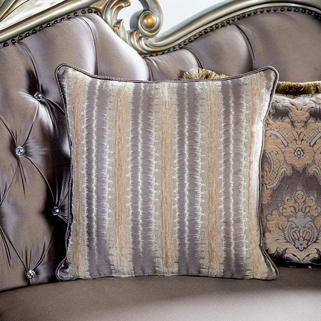Albacete Loveseat, Champagne/Purple - view 7
