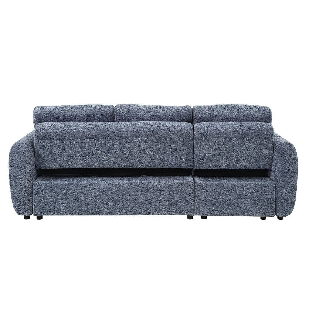 Nuriel Reversible Sectional Sofa w/Sleeper & Storage – view 6