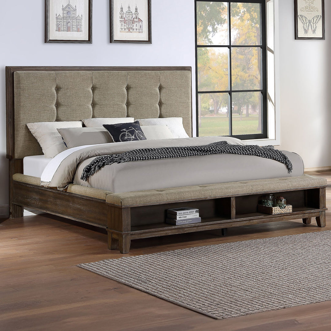 Cagney 5/0 Q Footboard & Slats-Vintage