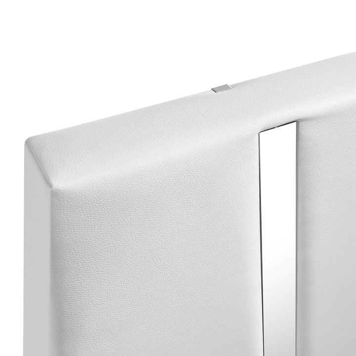 Europa 6/0 WK Headboard, Footboard &amp; Slats-White