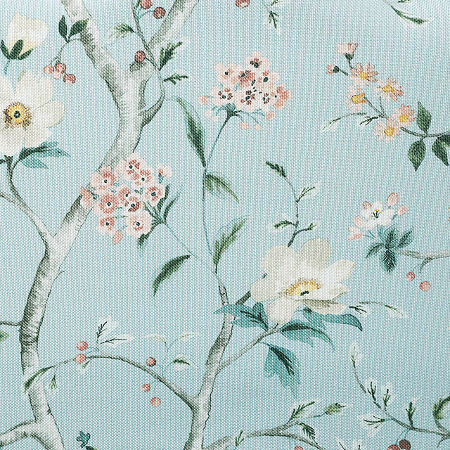 Hemsworth Accent Chair, Chinoiserie Pale Blue/Peach - view 7