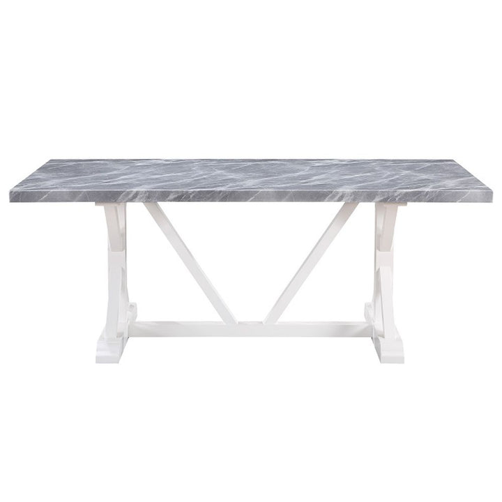 Hollyn Dining Table with Engineered Stone Top