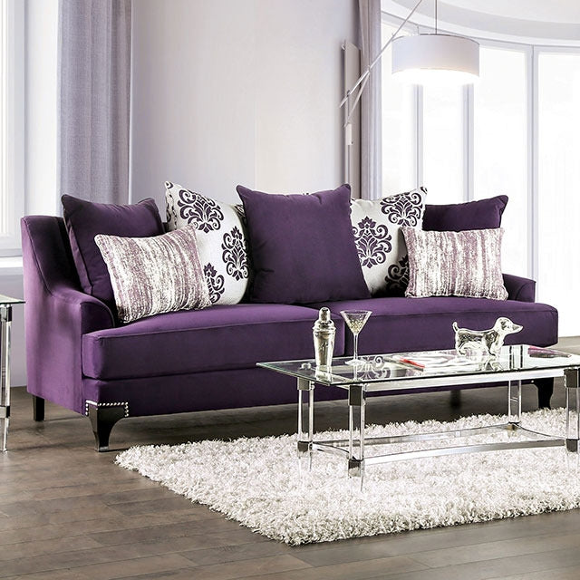 Sisseton Sofa, Purple