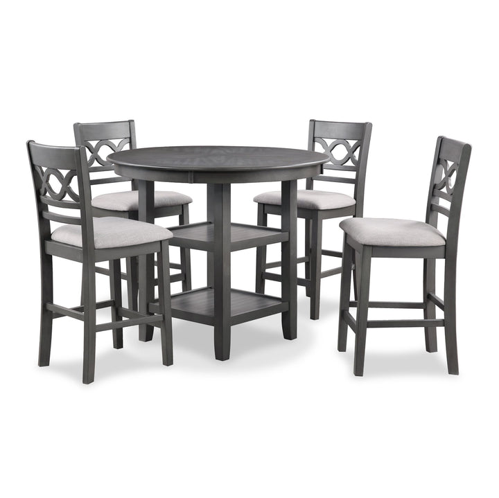 Cori Counter 5 Pc Set-Gray