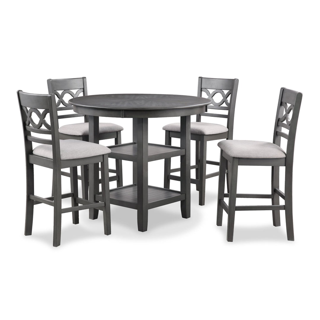 Cori Counter 5 Pc Set-Gray