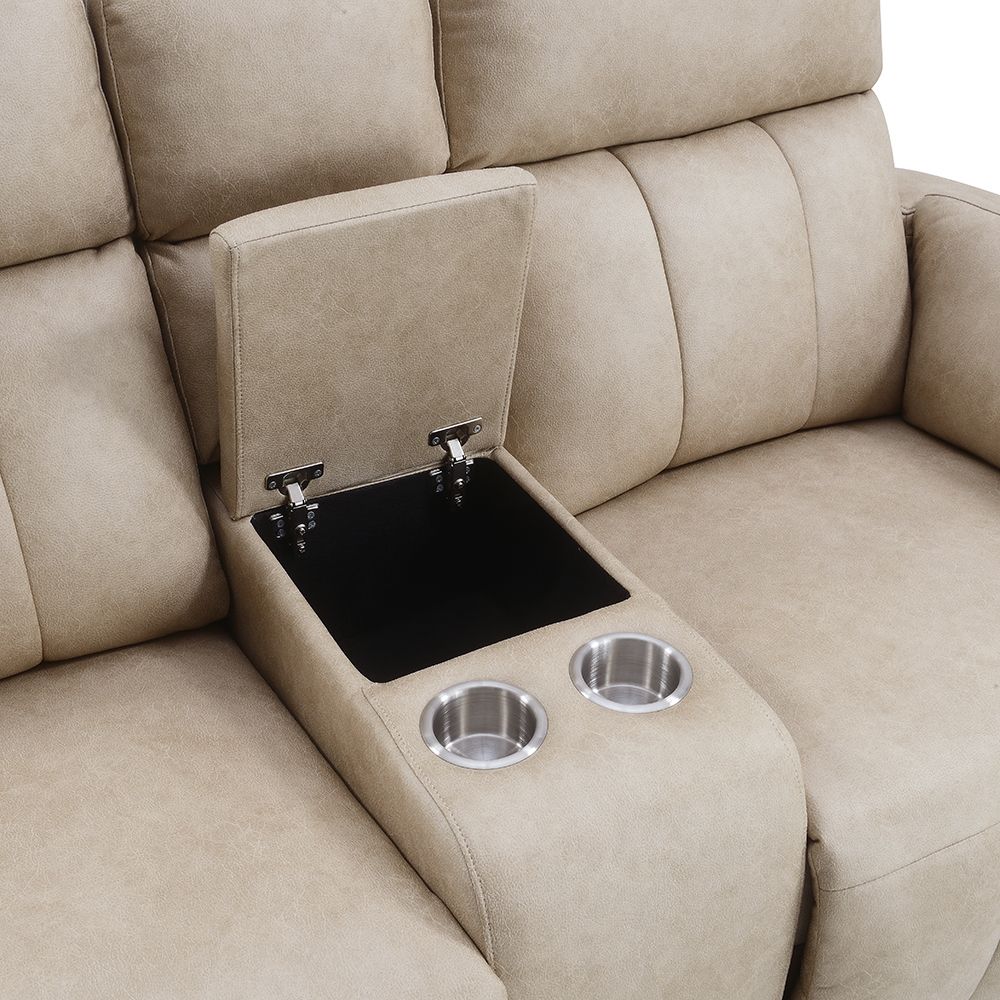 Elison Motion Loveseat w/Console – view 7