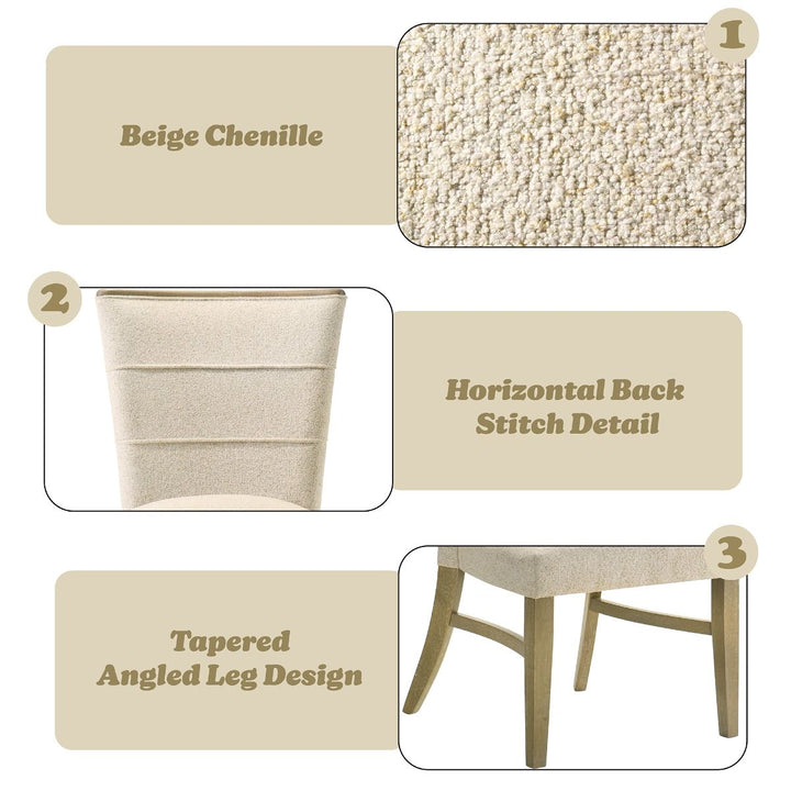 Olinda Side Chair (Set-2) – features callout