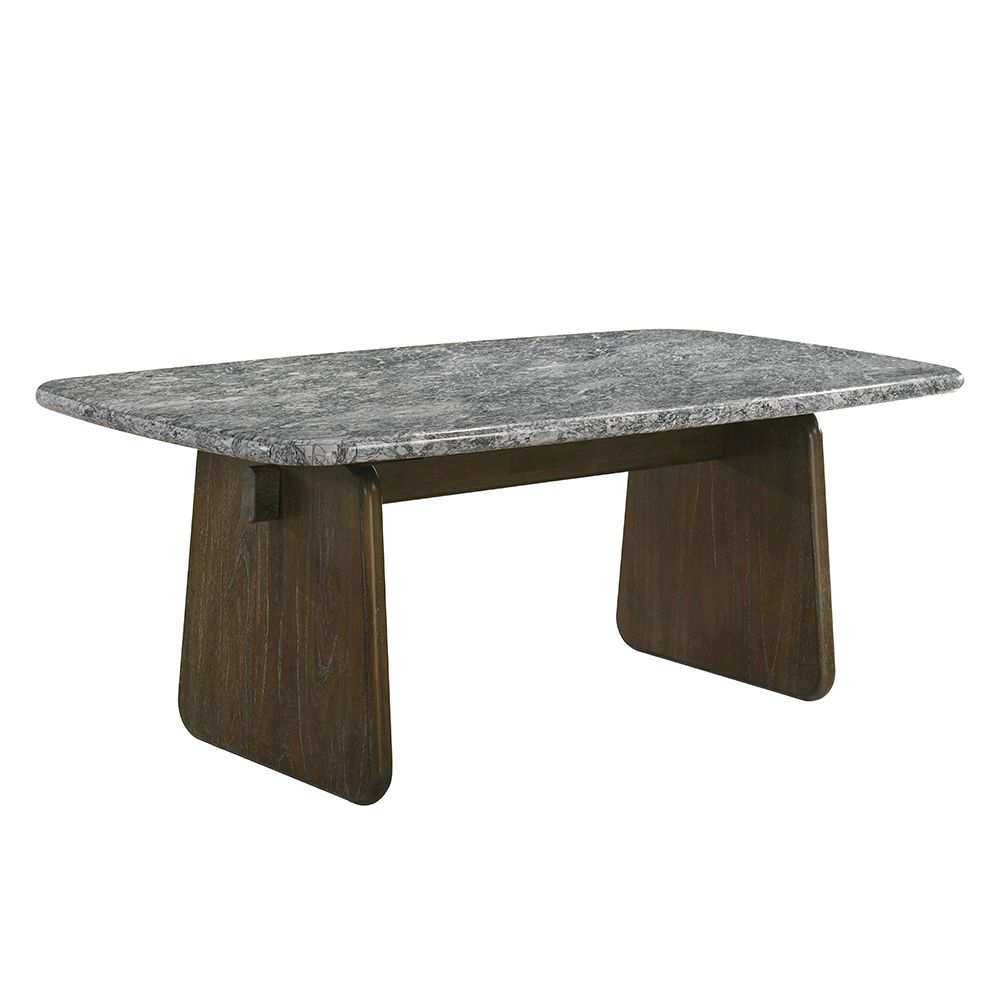 Dillon Dining Table w/Natural Marble Top – view 2