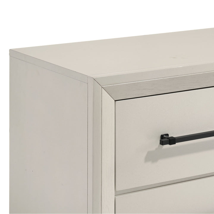 Ballard 2 Drawer Nightstand-White
