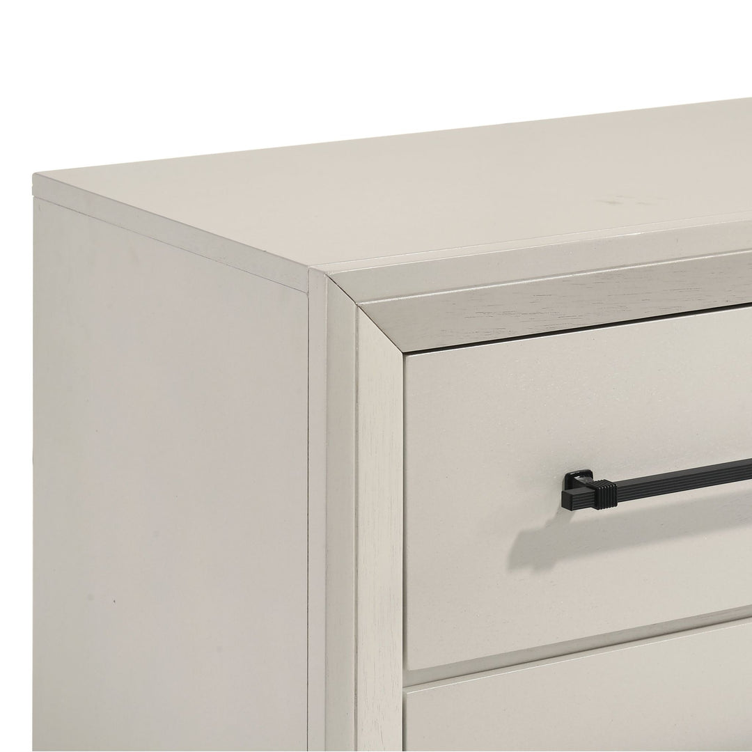 Ballard 2 Drawer Nightstand-White