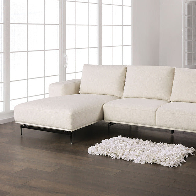 Baerum Sectional, Left Chaise, Linen White