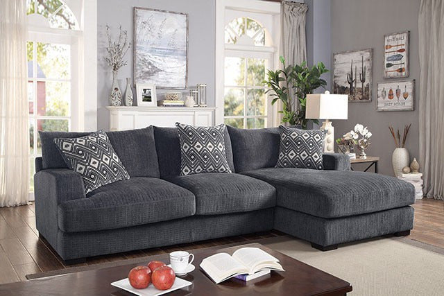 Kaylee L-Sectional W/ Right Chaise - view 2