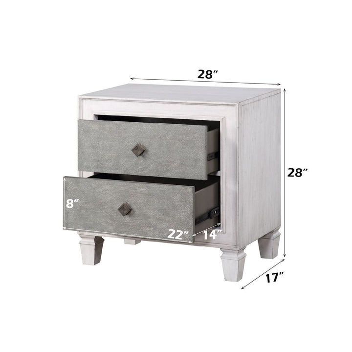 Katia Nightstand – dimensions diagram