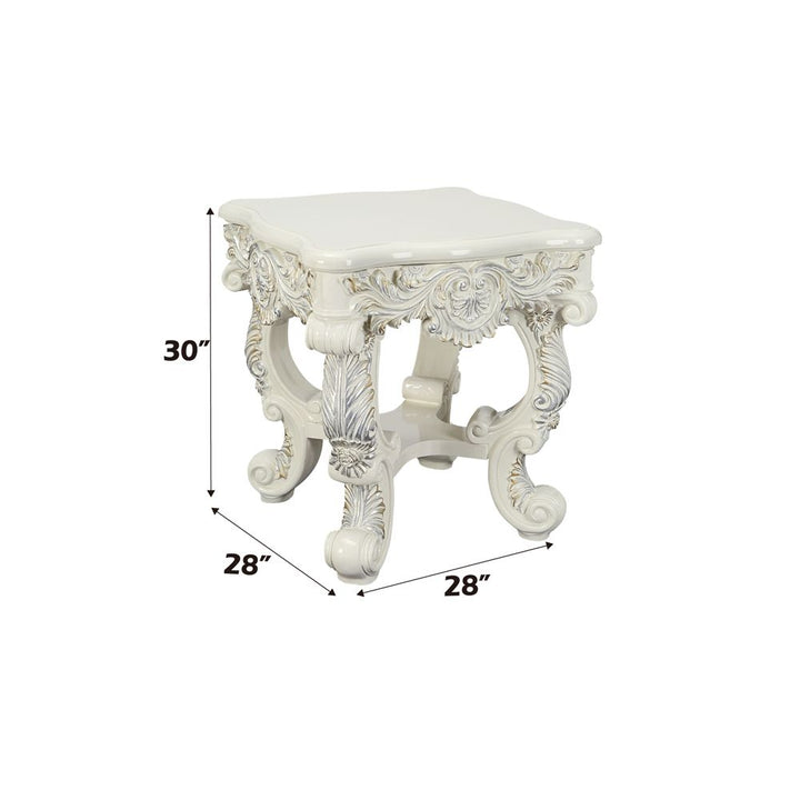 Adara End Table – dimensions diagram