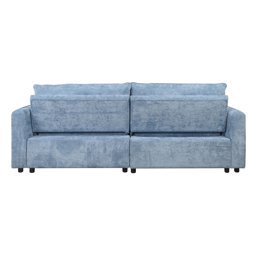 Finn Loveseat W/pop Up Sleeper-Blue