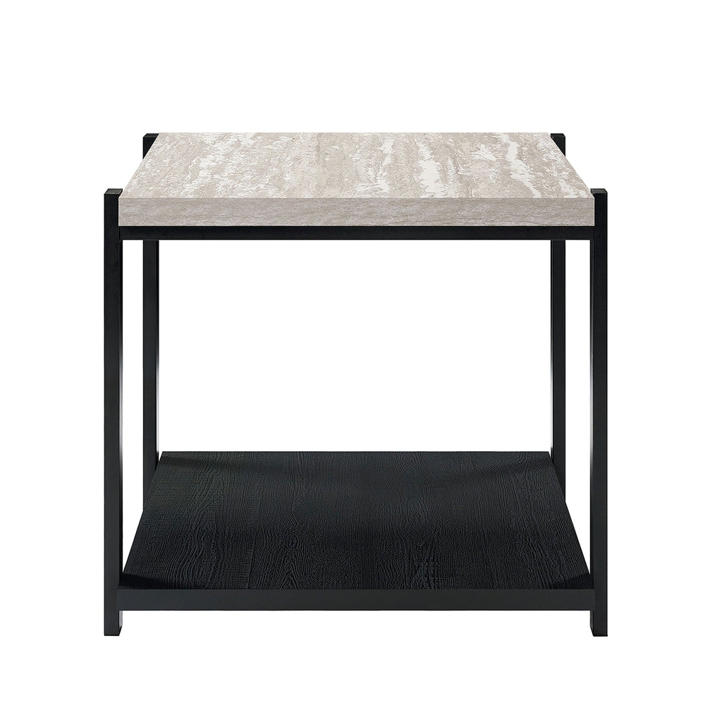 Linea  3 Pc Occasional Set- 1 Coffee & 2 End Tables-Lt Gray F