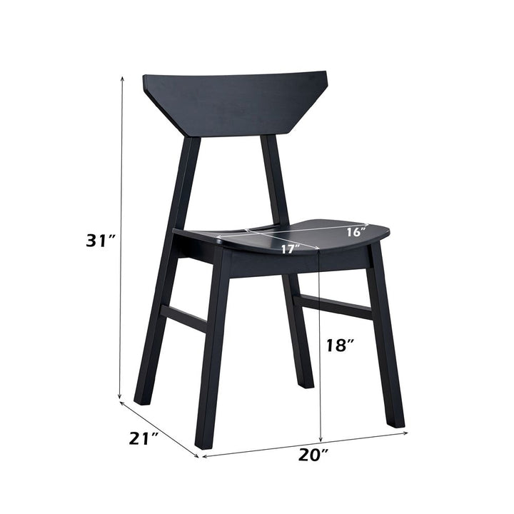 Briar Side Chair (Set-4) – dimensions diagram