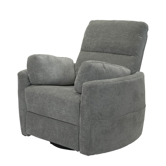 Rogers Power Recliner, Light Gray - view 6