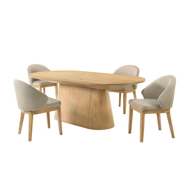 Tottenham 5 Pc. Dining Table Set, Oak