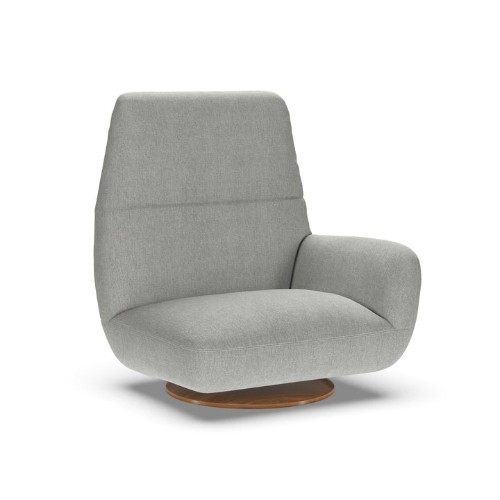 American Leather Whitby Swivel Glider Chair