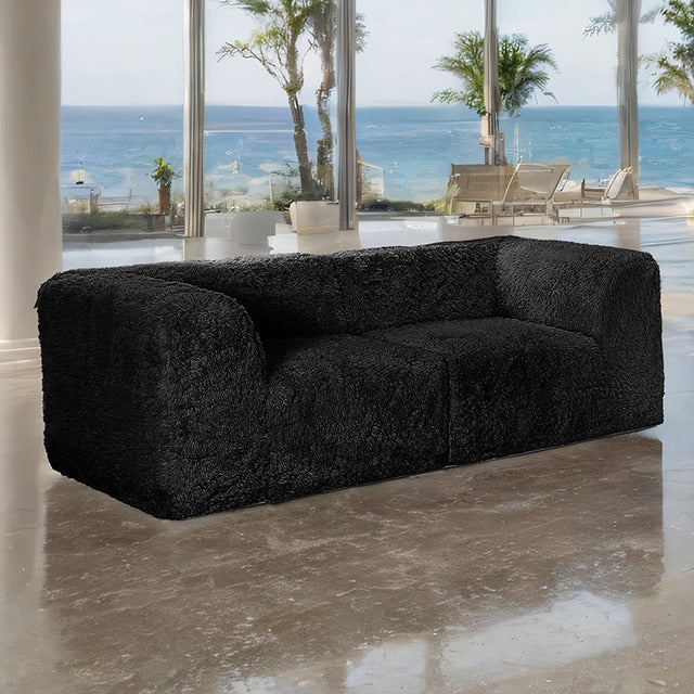 Nappi Loveseat, Black - view 2