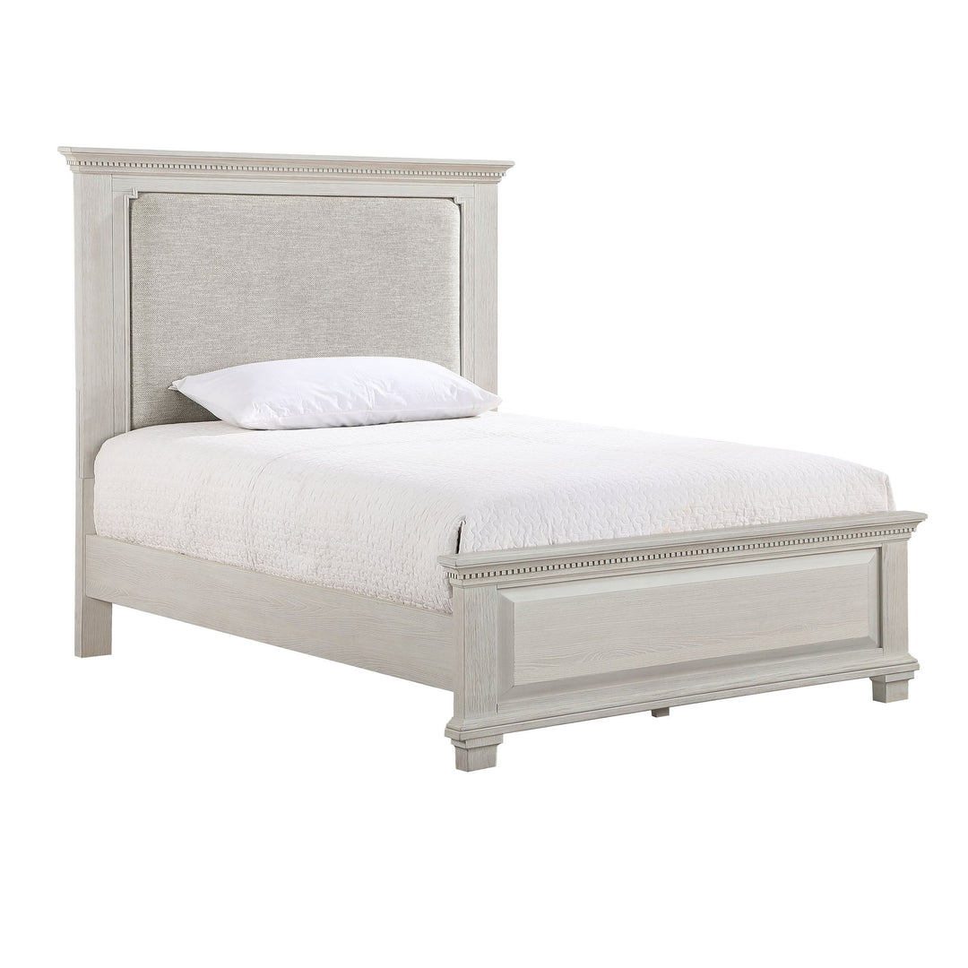 Silver Sands 4/6 Full Panel Footboard & Slats-Gray